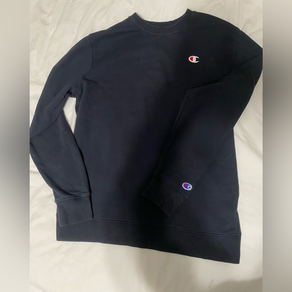 Champion Black Crewneck Size M